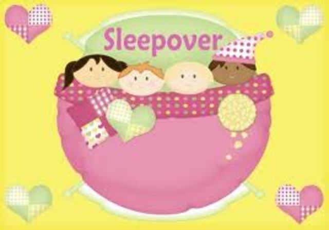 First sleep over