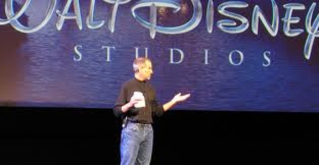 Steve compra las acciones de Disney