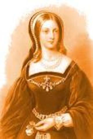 Lady Jane Grey becomes queen of England
