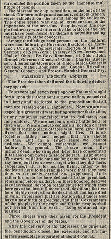 Gettysburg Address