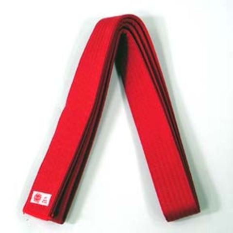 Acheived a red belt