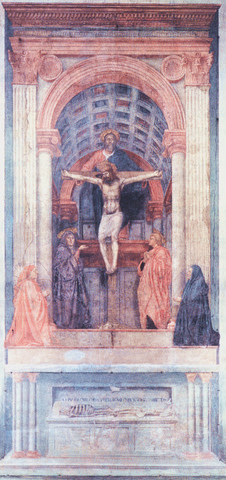 Masaccio - La Trinité