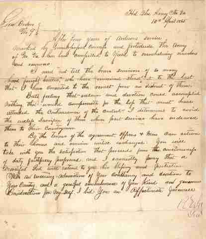 Robert E. Lee resigns his commission in the United States Army.