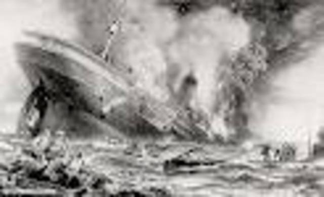 sinking of lusitania