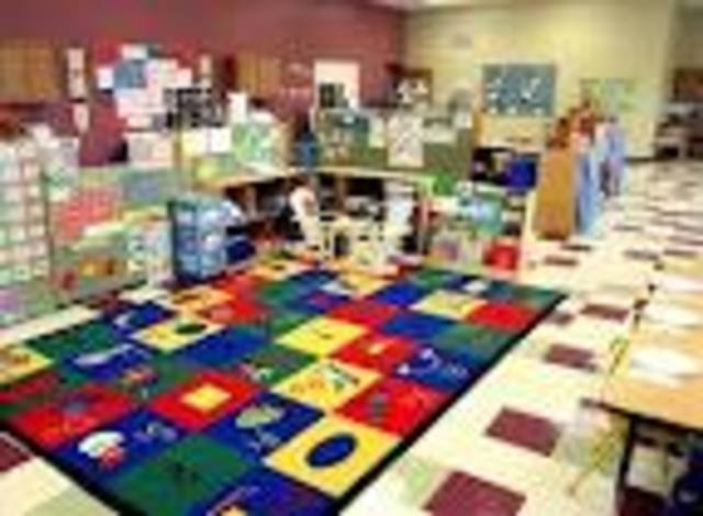 First time in nursery school