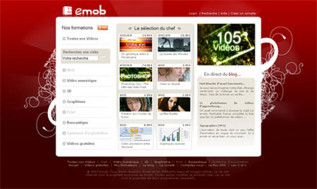 Sortie de la plateforme