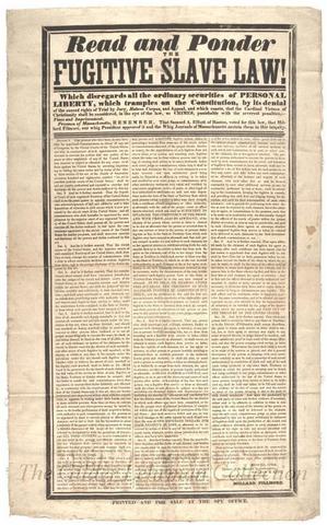 Fugitive Slave Law