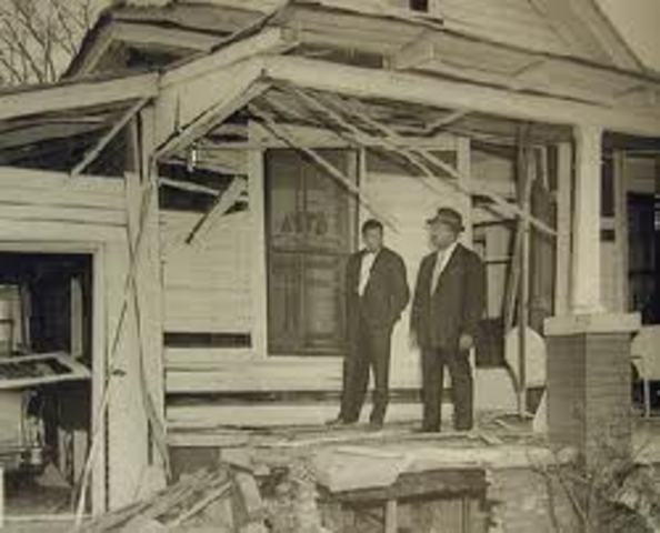 MLK's house bombed