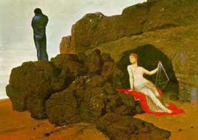 Odysseus leaves Calypso