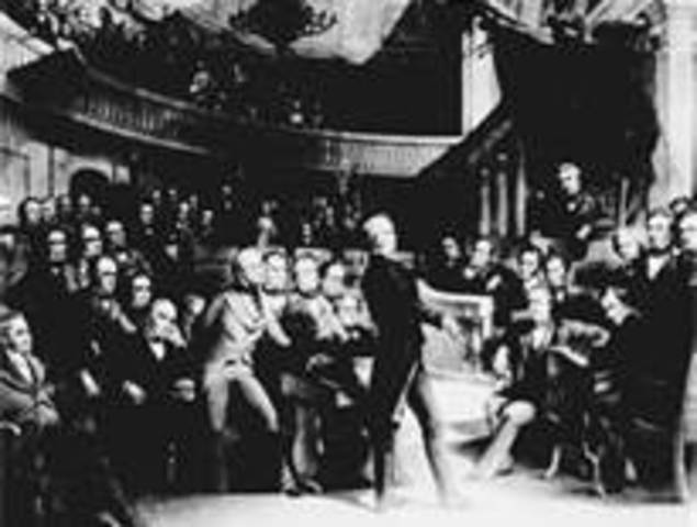 Lincoln states the war to the Congress.