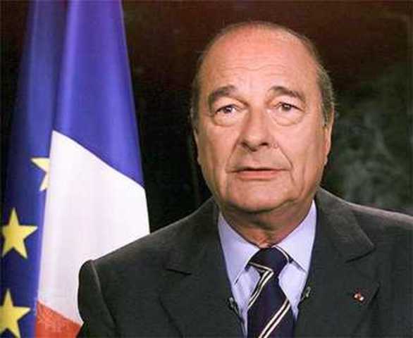 Jacques Chirac elected president, ending 14 years of Socialist presidency.