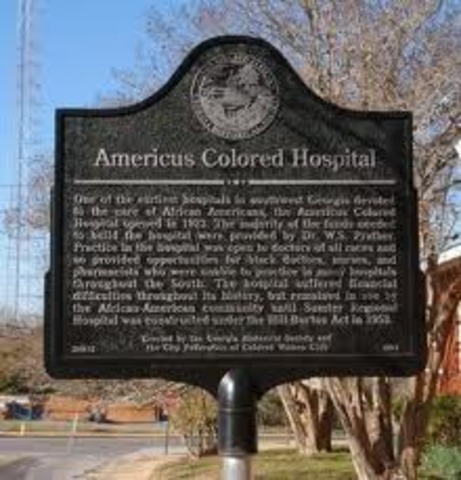 Colored Hospital at Fortress Monroe, Virginia