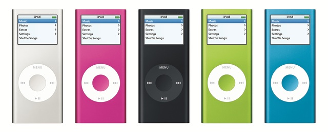iPod nano gets a new aluminum