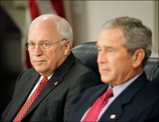 Cheney and Bush