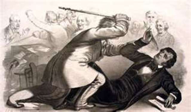 Charles Sumner Beaten
