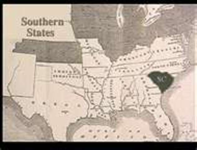 South Carolina secedes