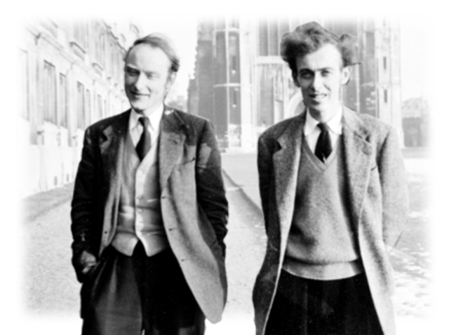 James D. Watson and Francis Crick