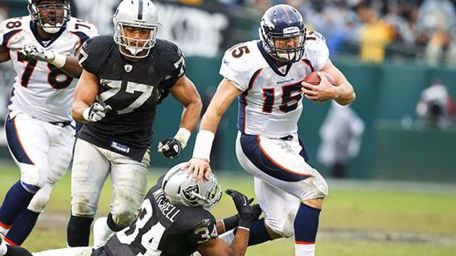 Tim's first NFL start