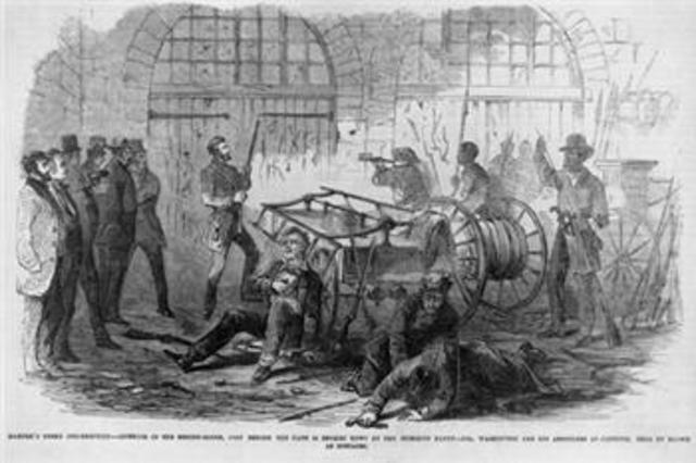 Jonh Brown Invades Pottawatomie, Kansas