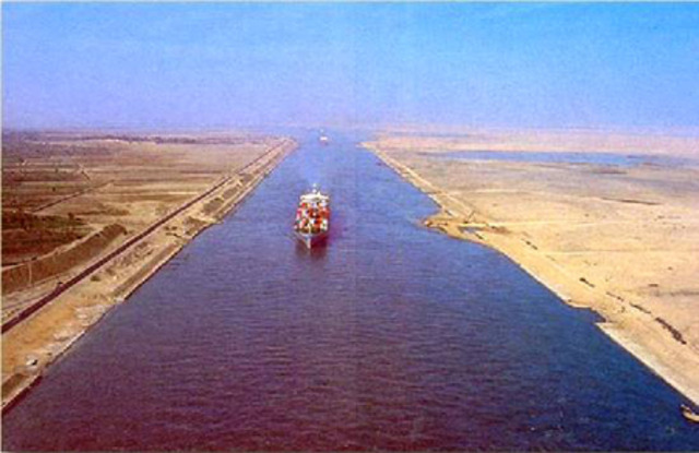 Opening of Suez Canal