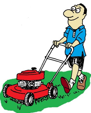 Mowing Lawns