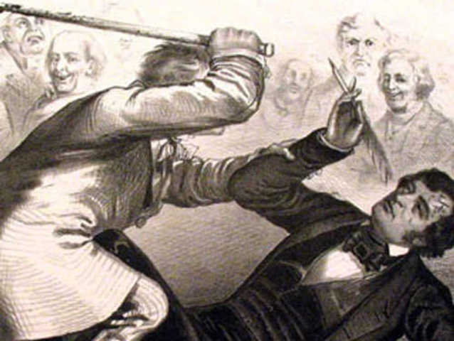 Beating of Charles Sumner