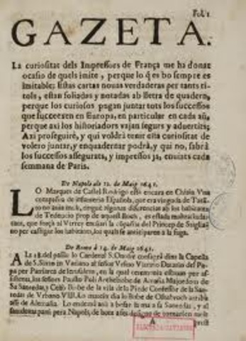 Barcelona, se funda la |Gaceta semanal