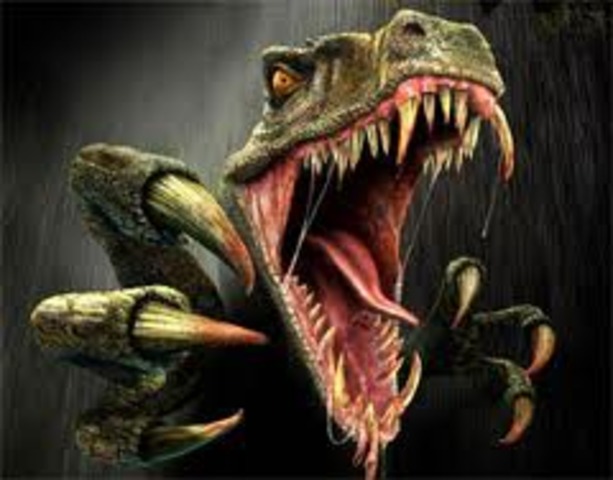 Aparesen los dinosaurios         hace  340 M.A