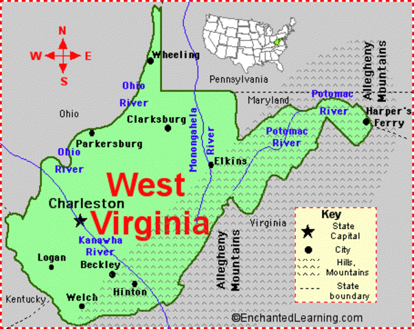 West Virginia Is Born.