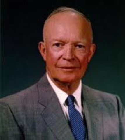 Dwight D. Eisenhower Inaugurated