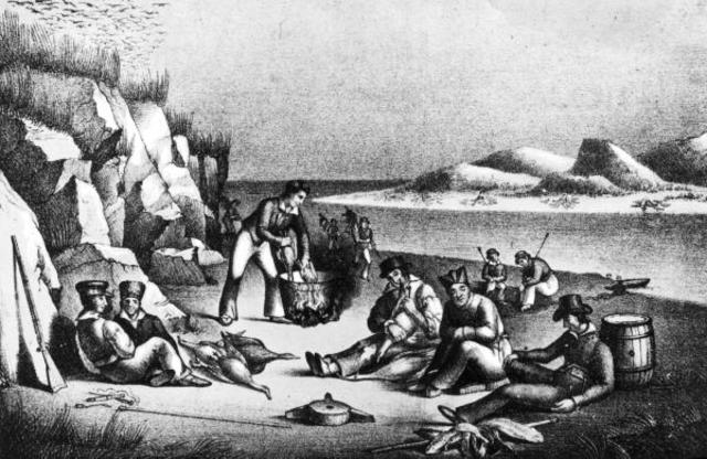 First Sealers arrive.