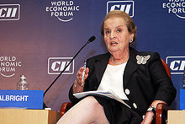 Madeleine Albright says goodbye