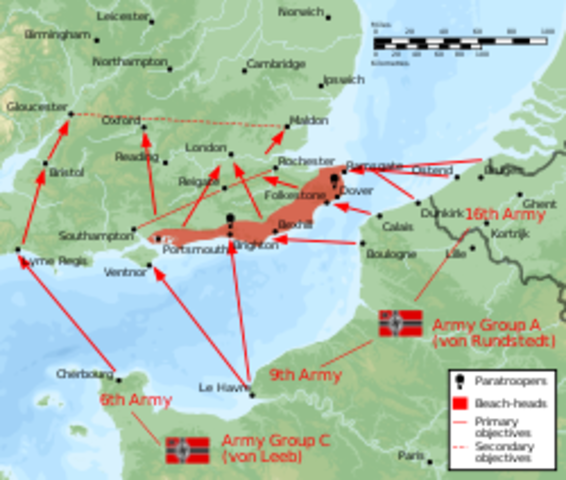Operation Sea Lion/Invasion of Britain