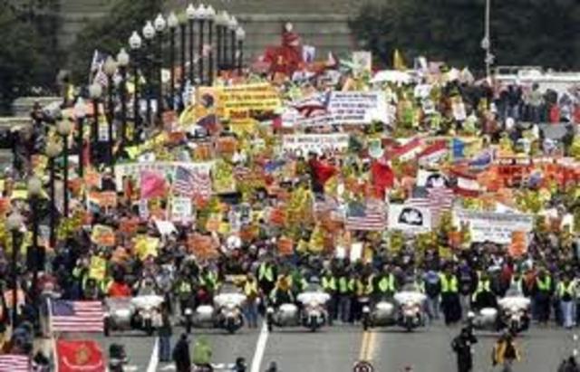 March on the pentagon