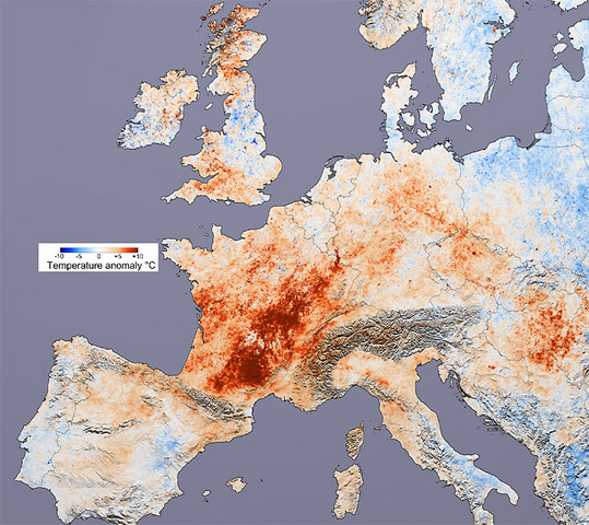 Deadly heatwaves plague Europe; traditional agriculture is decimated
