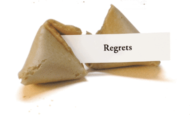 regrets