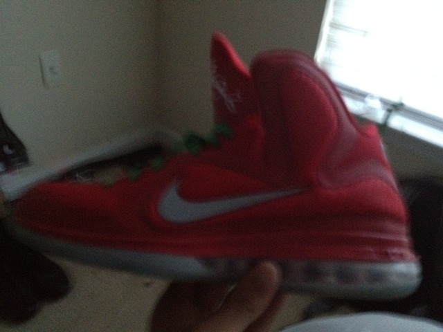 Christmas Lebrons 9