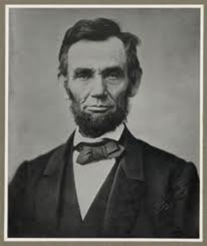 Abraham Lincoln becomes presdent