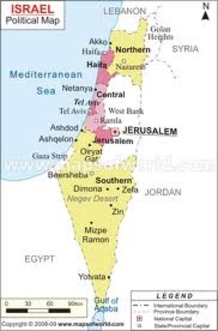 Israel is made a Country