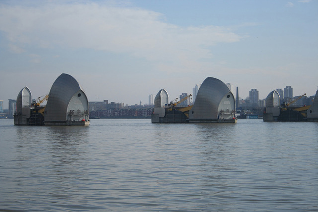 The Thames Barrier is upgraded