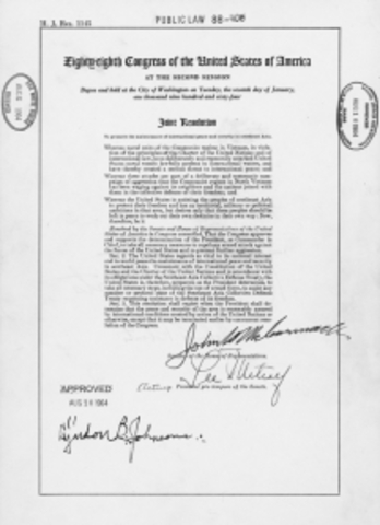 Gulf of Tonkin Resolution