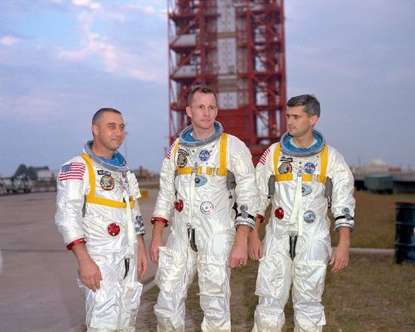 Mission AS-204 manned by Grisomn, White, and Chafee, died on this day when a fire erupted in the capsule.