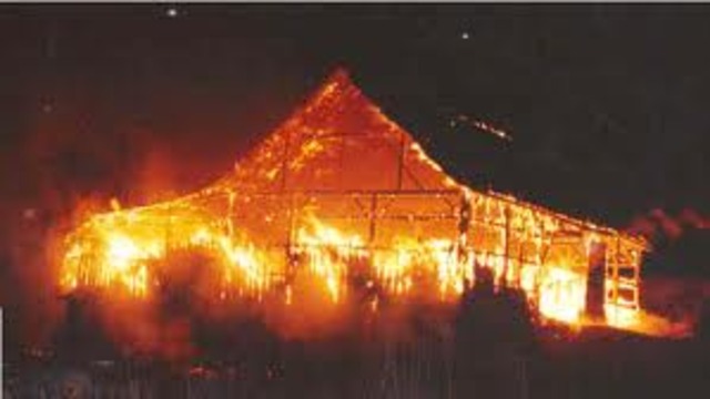 Burning the Barn.