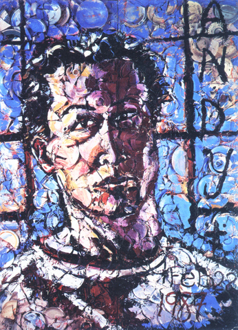 Julian Schnabel - Autoportrait à l'ombre d'Andy