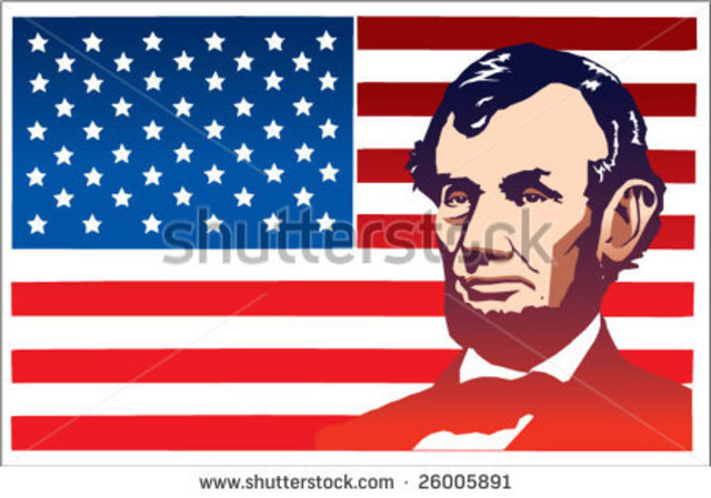 Abraham Lincoln elected president of U.S.