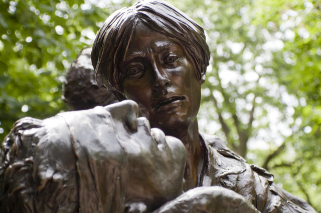 Femail nurse killed by gunfire