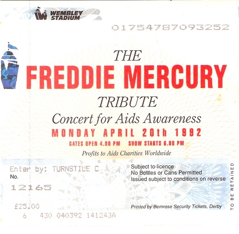 Concierto en tributo a Freddie Mercury