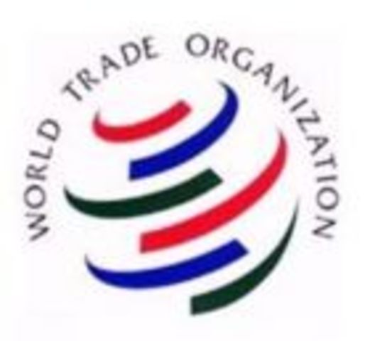 GATT becomes WTO’s umbrella agreement for trade in goods