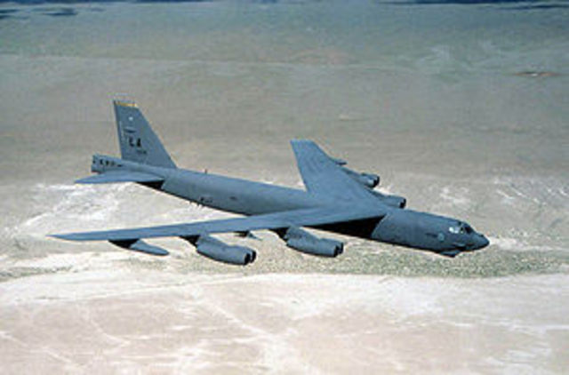 First B-52 Raids