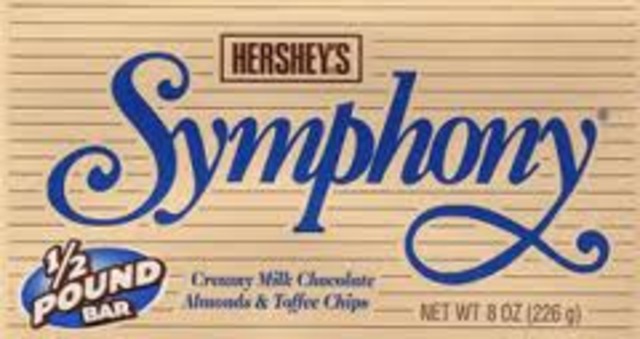 Hershey's Symphony bar arrives!